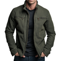 Marion | Cotton Zip Jacket - Vintage Washed