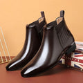 Peyton | Faux Leather Ankle Boots
