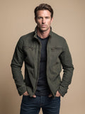 Sebastian | Cotton Zip Jacket - Vintage Washed