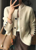 Niamh | Women's Button Front Long Sleeve Cardigan